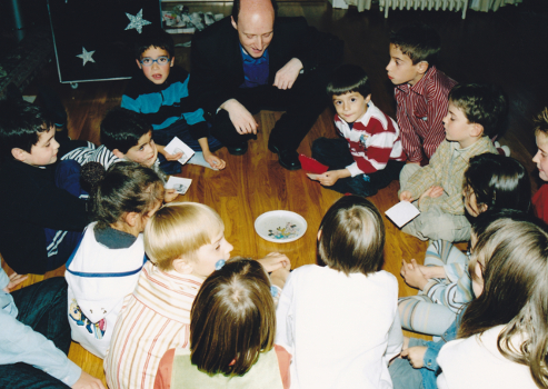 Atelier en goûter anniversaire
                